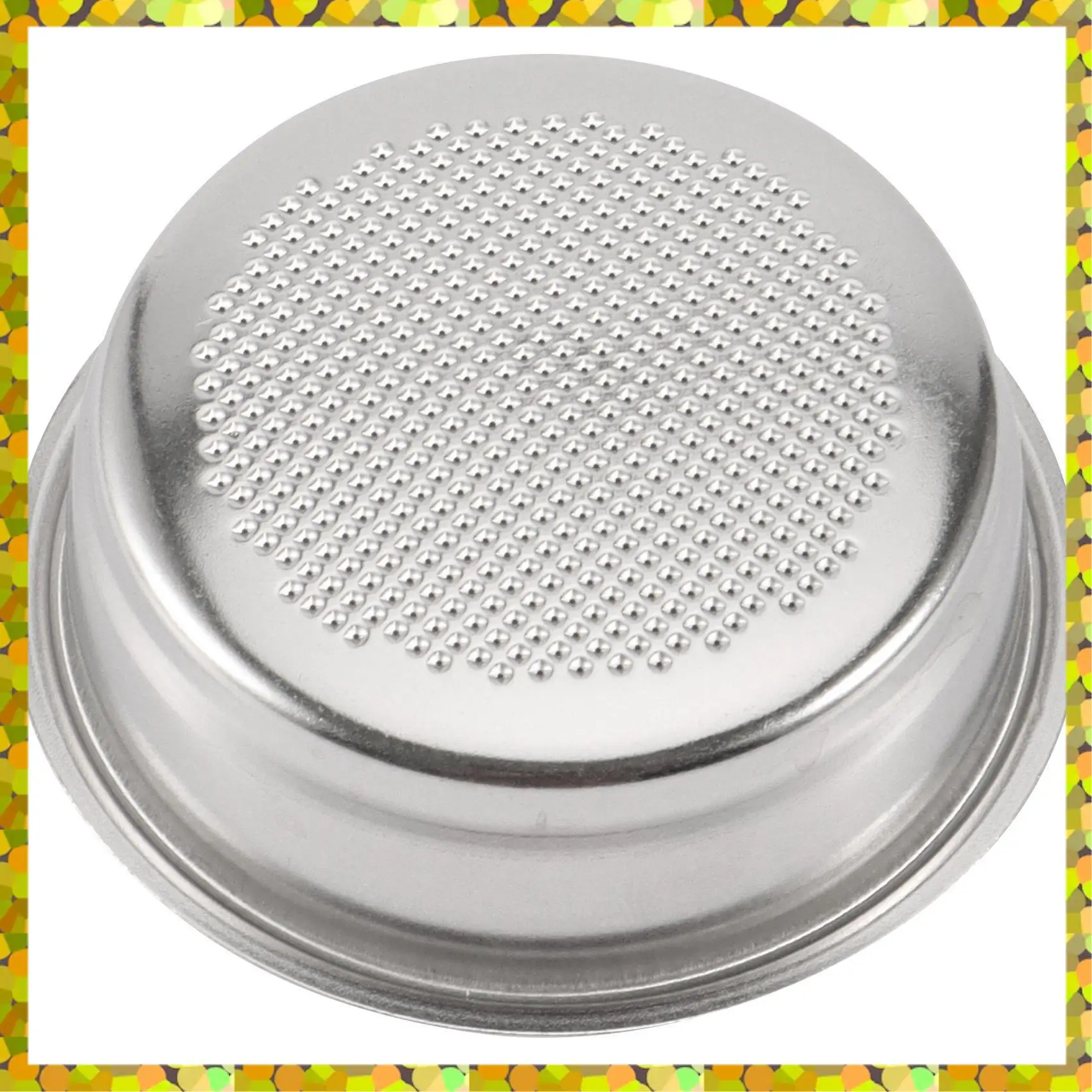 

AGLH 2X Coffee Filter,51Mm Stainless Steel Coffee Filter Cup Basket,Non-Pressure Coffee Maker Filters A & B