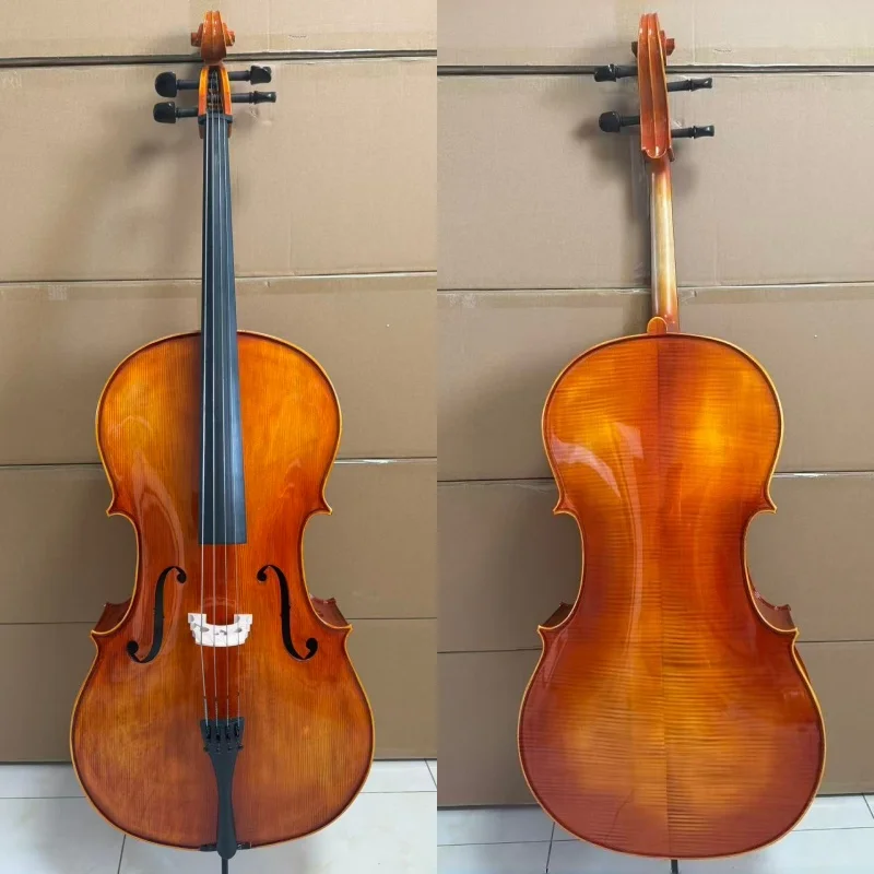 Entry-Level Student Cello with European Wood,Designed for New Learners.