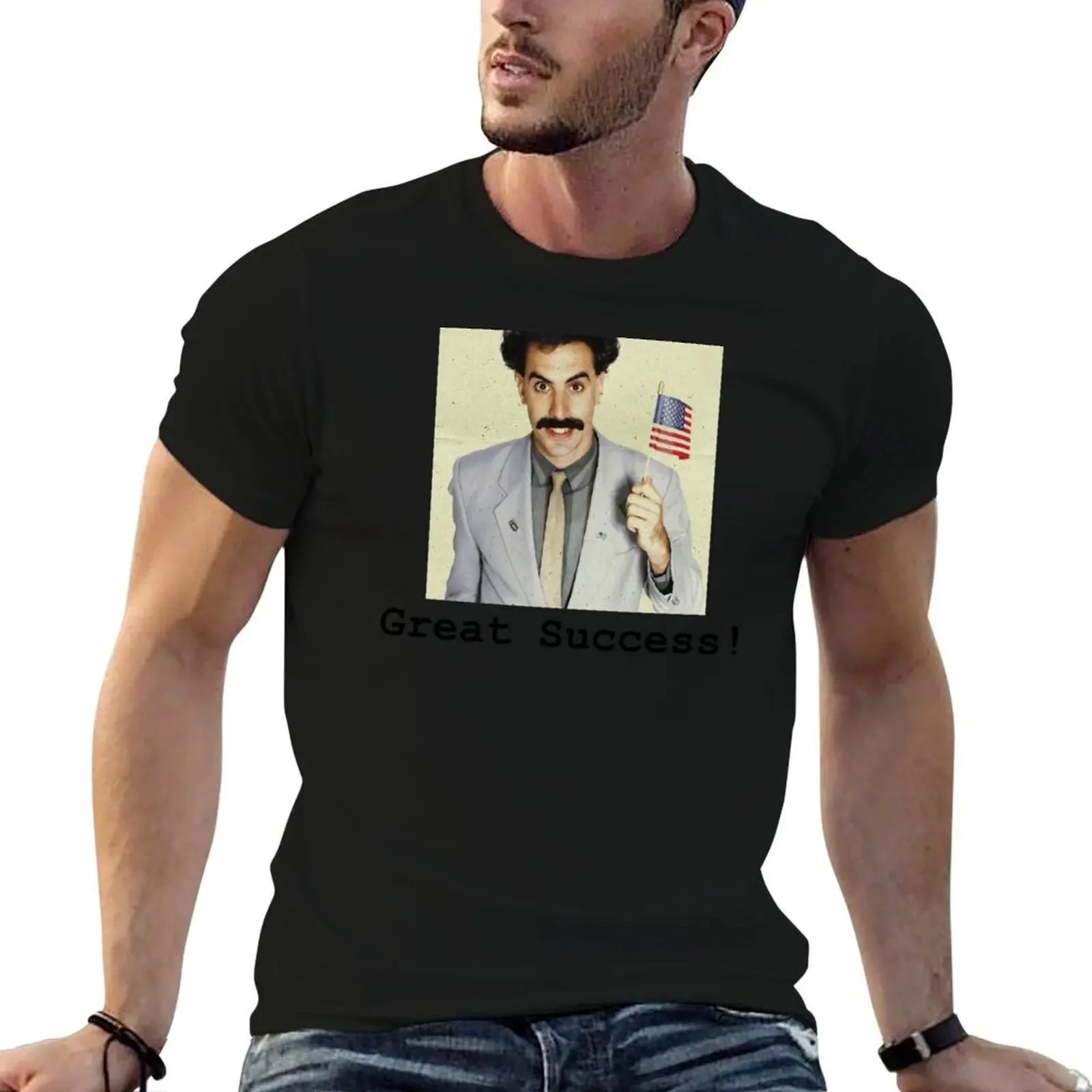 

Great Success! Borat T-Shirt vintage t shirts customizeds graphic tee shirt men tshirt