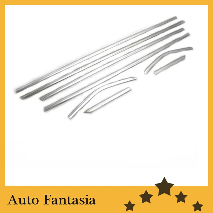 

Chrome Side Lower Edge Window Trim Set for Ford Focus MK3 Hatchback 12-13