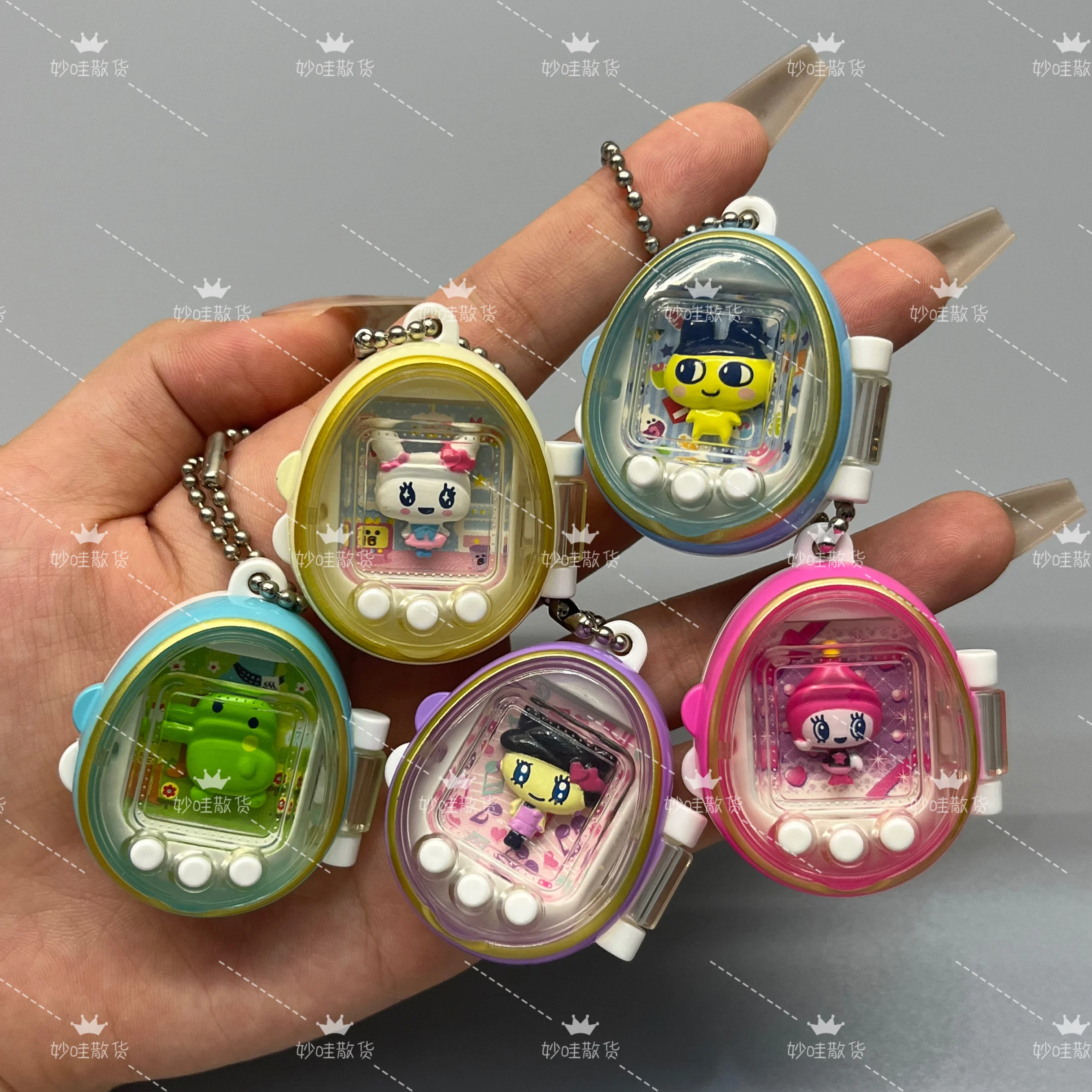 Bandai Tamagotchi Game Machine The Original Interactive Nostalgic Toys Gifts Pet Machine Model Pendant