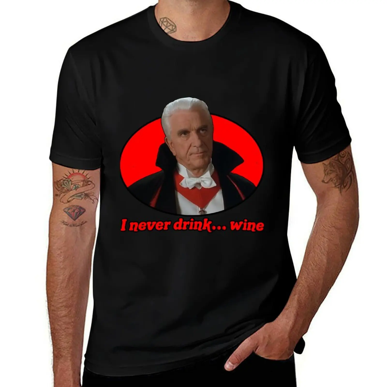 

Mens Funny Leslie Nielsen Awesome For Music Fans T-Shirt oversized graphic tee sublime affliction shirts sweat shirts, men