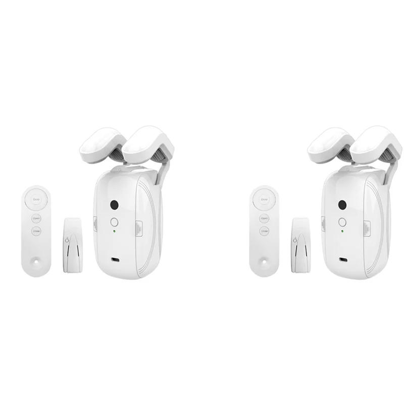 

【Hot Cake】2X Tuya Smart WIFI автоматический открыватель для штор + дистанционный римский стержень переключатель штор робот дистанционное управление для Alexa Google Hom