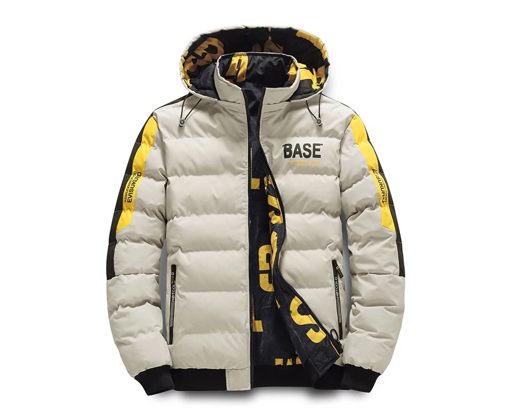 DIMUSI Winter Men Padding Jacket Fashion