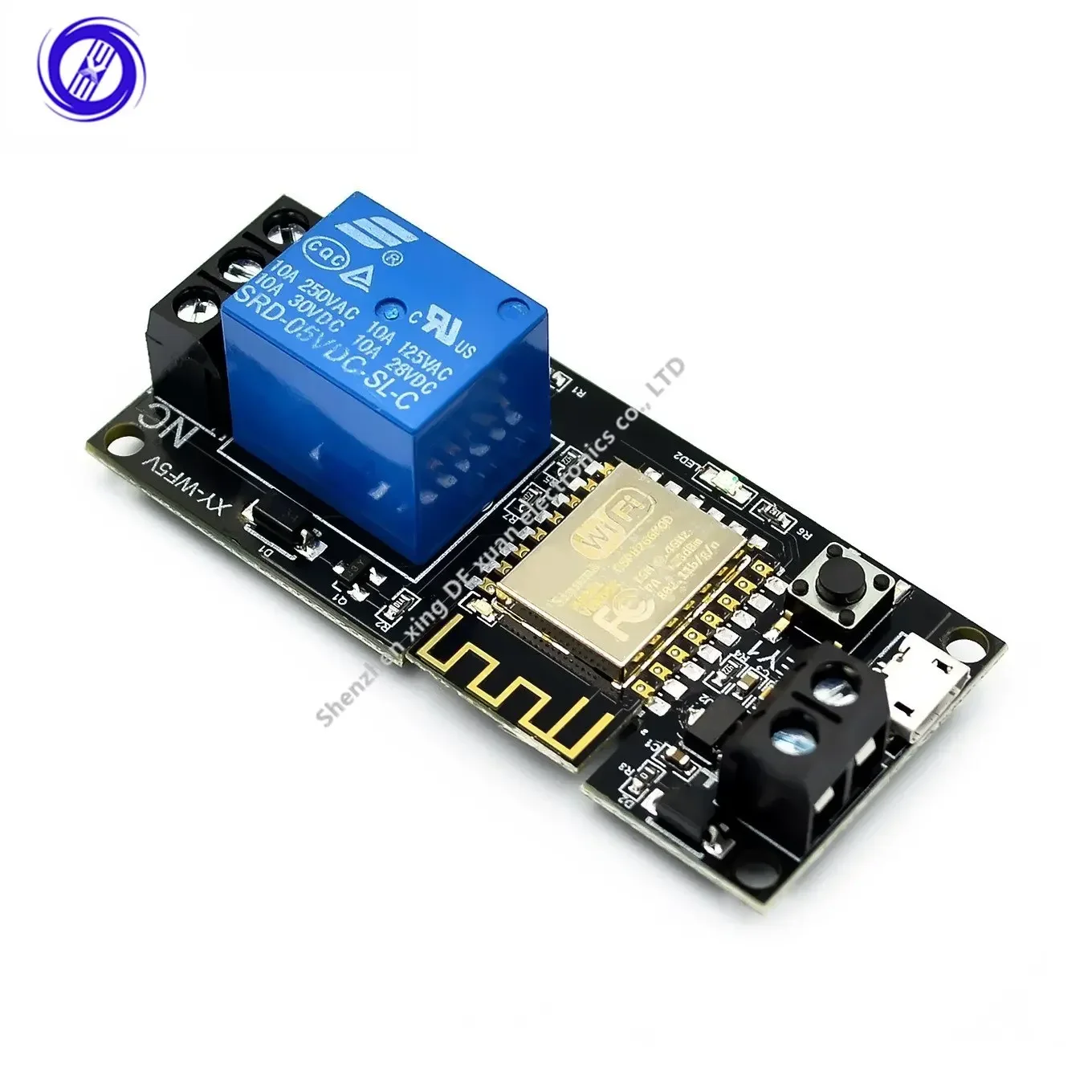 For st-link WIFI mobile phone remote control relay module DC6V~36V smart home phone APP ESP-12F XY-WF36V