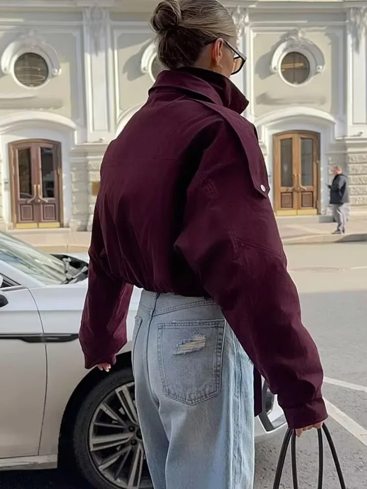 

HH женская модная куртка с длинными рукавами, однотонная куртка с отложным воротником и бантом на шнуровке на молнии, женские осенние уличные стильные куртки, модные