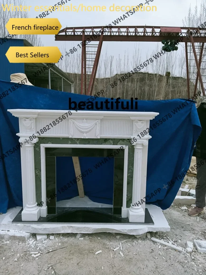a95 European fireplace decoration cabinet electronic fireplace living room TV cabinet simulated flame heating