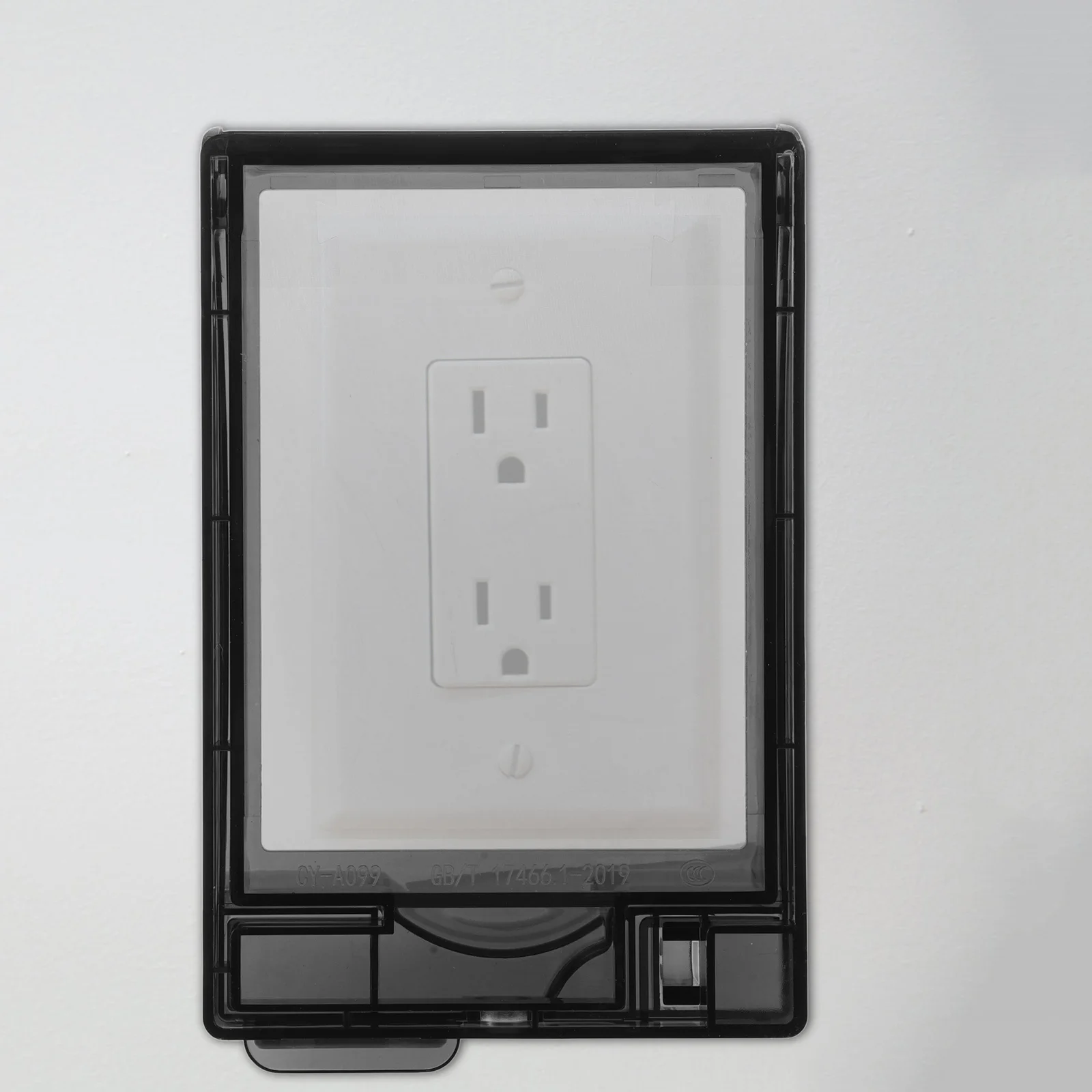 

Bathroom Kitchen Socket Cover PP Material Splashproof Design Electric Outlet Protector Wall Receptacle Cover Home
