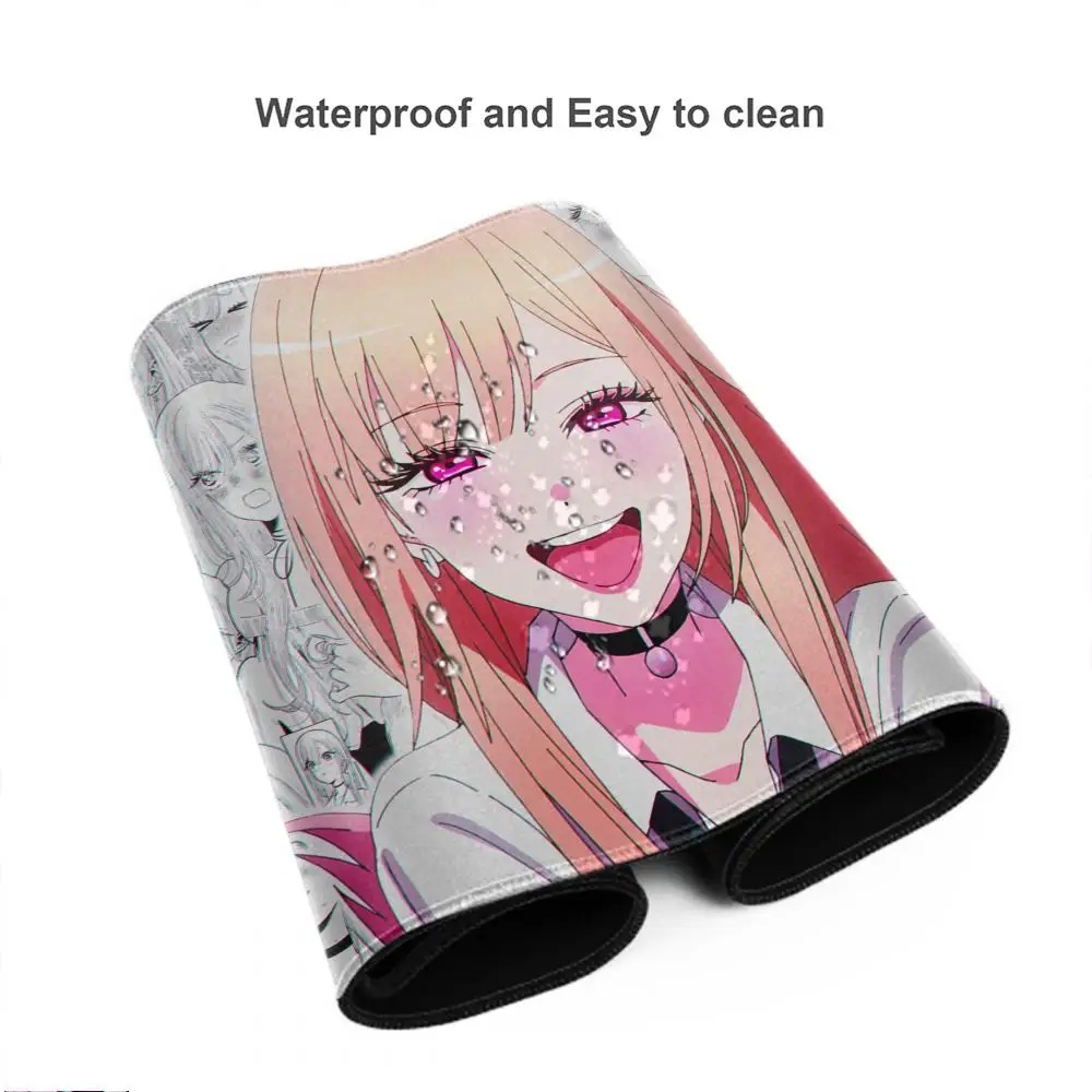 Marin Kitagawa Mouse Pad Table Mat Large Deskmat Desk Deskpad HD Moused Mousepad Gamer Mats Speed PC non-slip Accessories Carpet