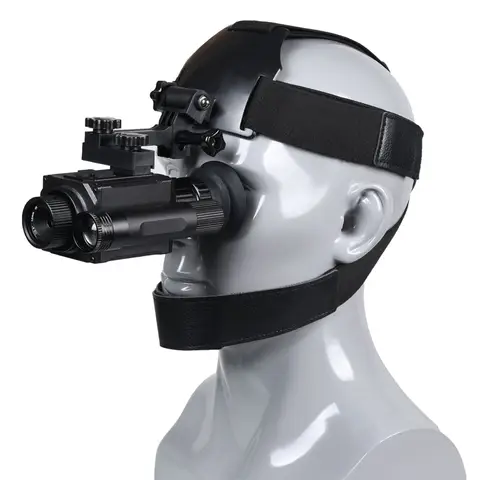 디지털 야간 투시경 단안 모자/헬멧 NVG 장착 5X 줌 적외선 사냥 카메라 HD 1080P 야간 투시경 고글 NK006