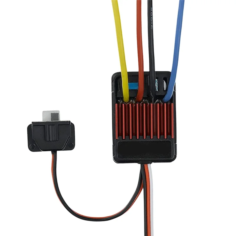 

AM-For 1/16 1/18 Scale RC Trucks Suvs Monster Trucks Compatible Quicrun 1625 Brushless ESC 25A Waterproof 2-3S Lipo Battery Syst