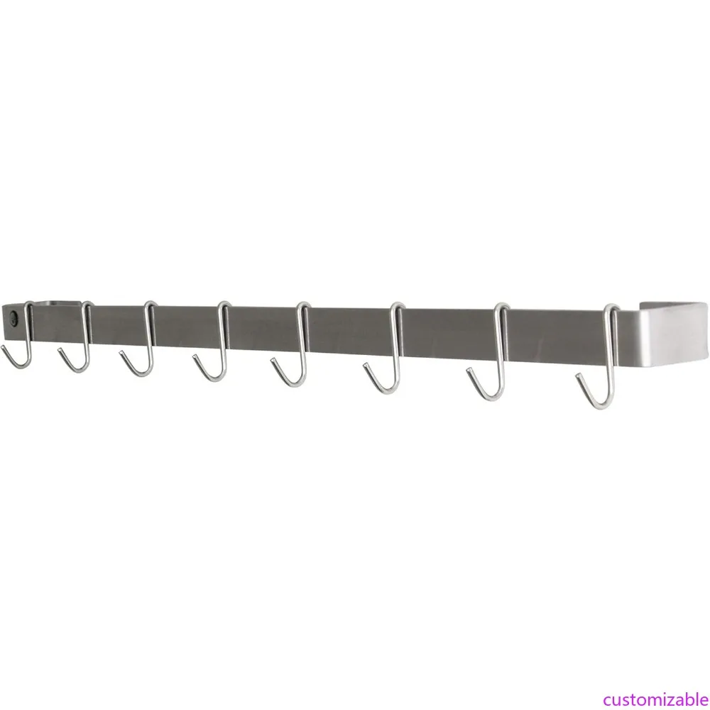 

Настенная полка для посуды и кастрюль Enclume Premier из нержавеющей стали 42