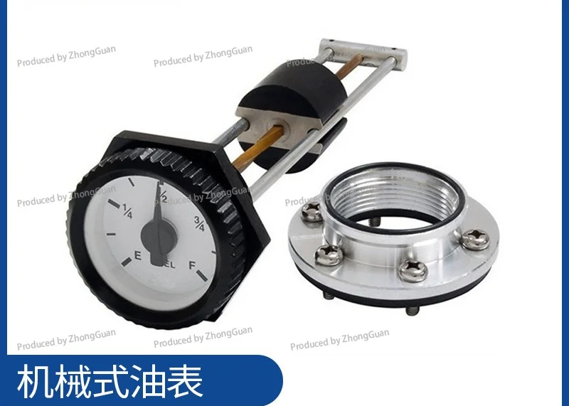 Generator Set Mechanical Oil Level Gauge, Automotive Diesel Engine Fuel Tank Oil Level on-site Display of The Fuel Gauge