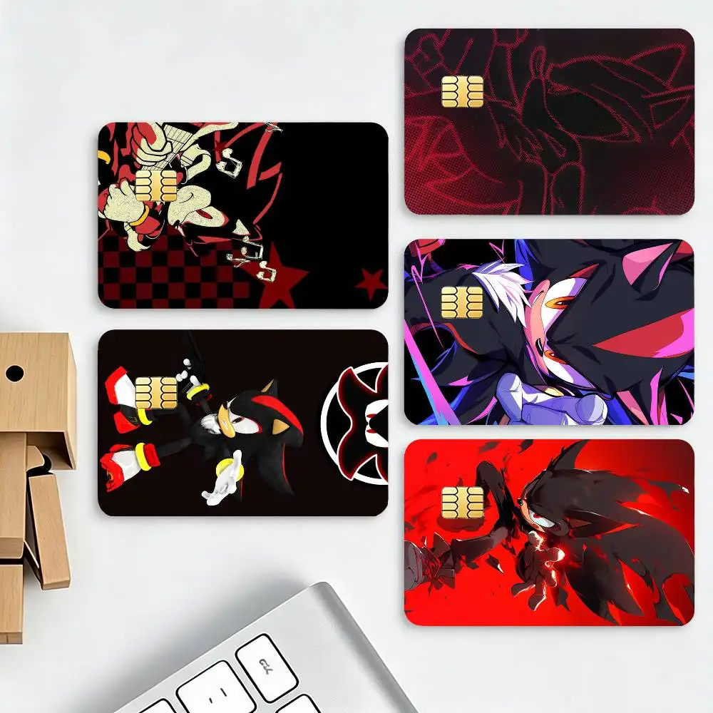Game S-Shadow The H-Hedgehogs  HD Credit Card Stickers Game Card Decal Small Chip Waterproof Sticker Gift Decor