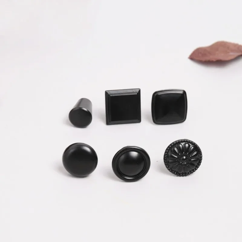 30-Pack Black Kitchen Cabinet Knobs Drawer Pulls Farmouse Cabinet Handles for Cupboard Dresser Closet and Bathroom Hardware