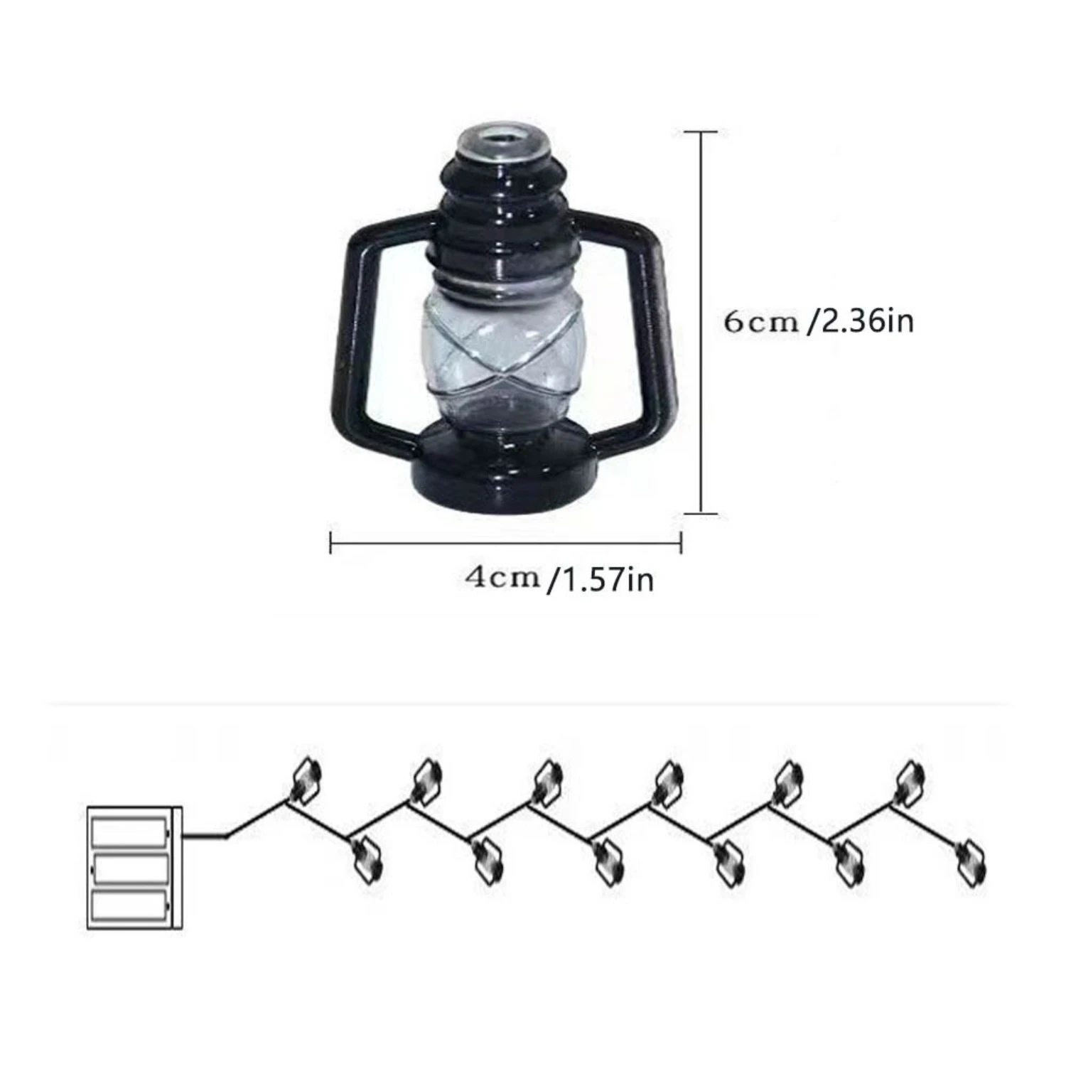 Nieuwe Retro Vintage Waterdichte Led-Kerosine-Lichtslingers Op Batterijen-1.5M/3M Sprookjesachtige Lampjes Slinger-Ideaal Voor O