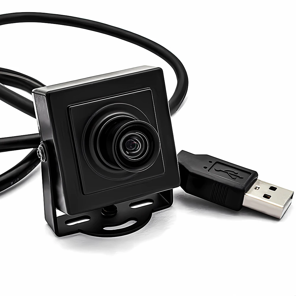 Wgwk 2k 30fps usb pc câmera de vídeo 170ms baixa latência com 4mm 68 graus sem distroção lente m12 plug play streaming ao vivo webcam uvc