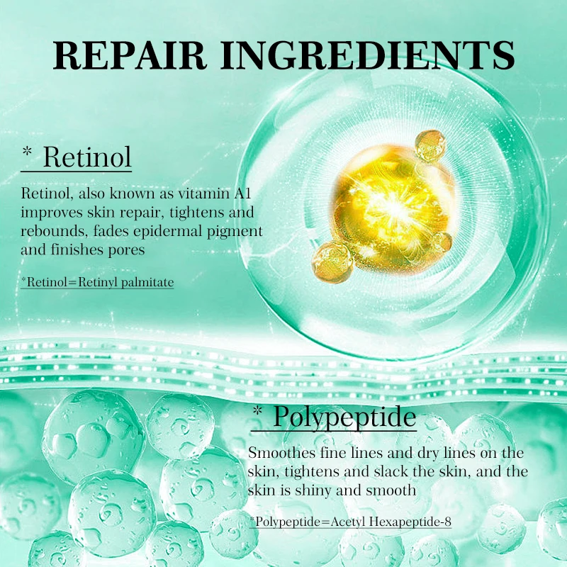 1/3/5/10/22 Retinol Anti-Wrinkle Cream Remove Face Neck Wrinkle Fine Lines Lift Firming Skin Smooth Moisturizing Whiten Facial