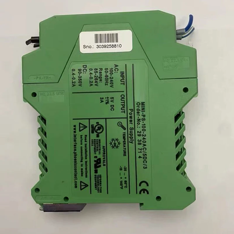Switching Power Supply MINI-PS-100-240AC/5DC/3 2938714