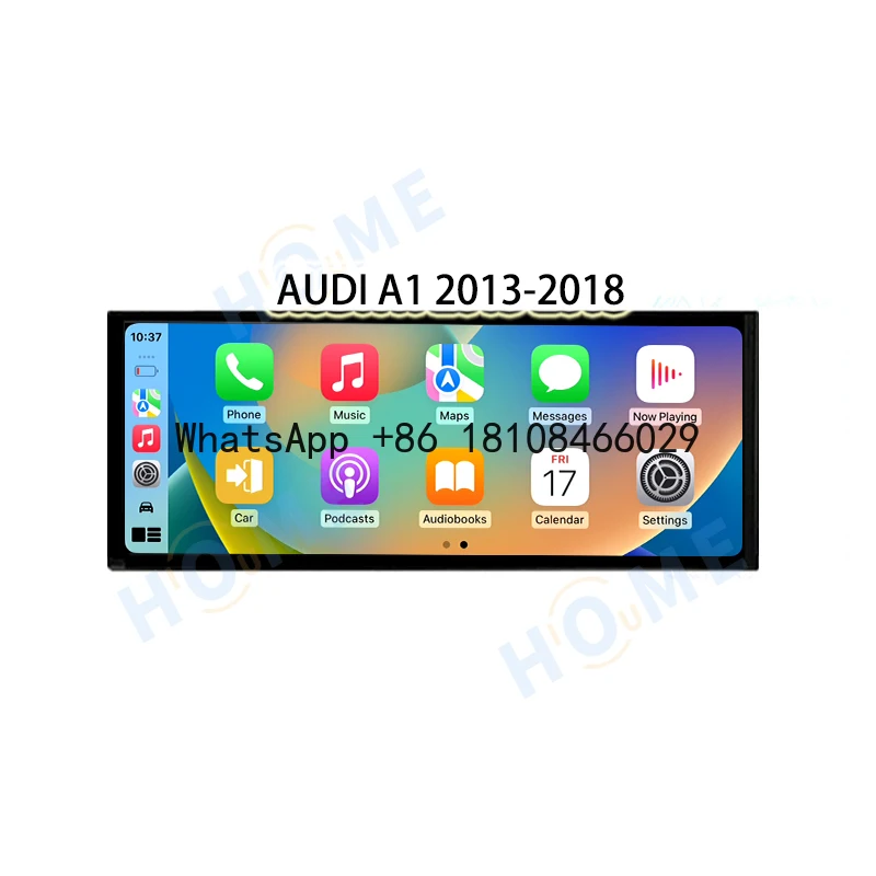 

Qualcomm Android 13 8+256G 10.25" 12.5" Car Multimedia for Audi A1 2013-2018 Video Player GPS Navigation Apple Carplay Auto