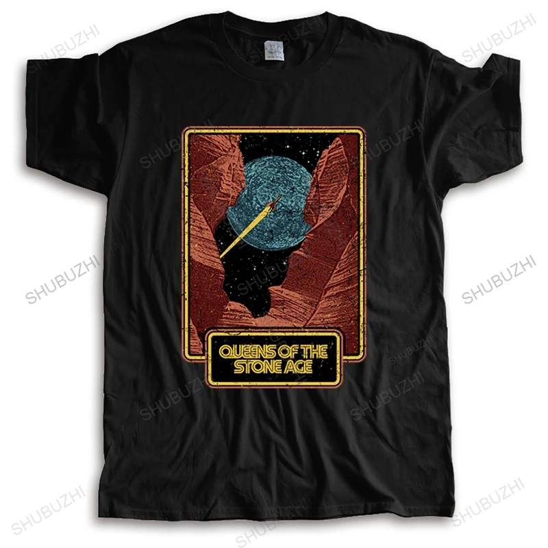 new men summer cotton loose cool t-shirt black Rock Josh Homme QOTSA offiziell Shubuzhi High Quality fashion tee-shirt man tee