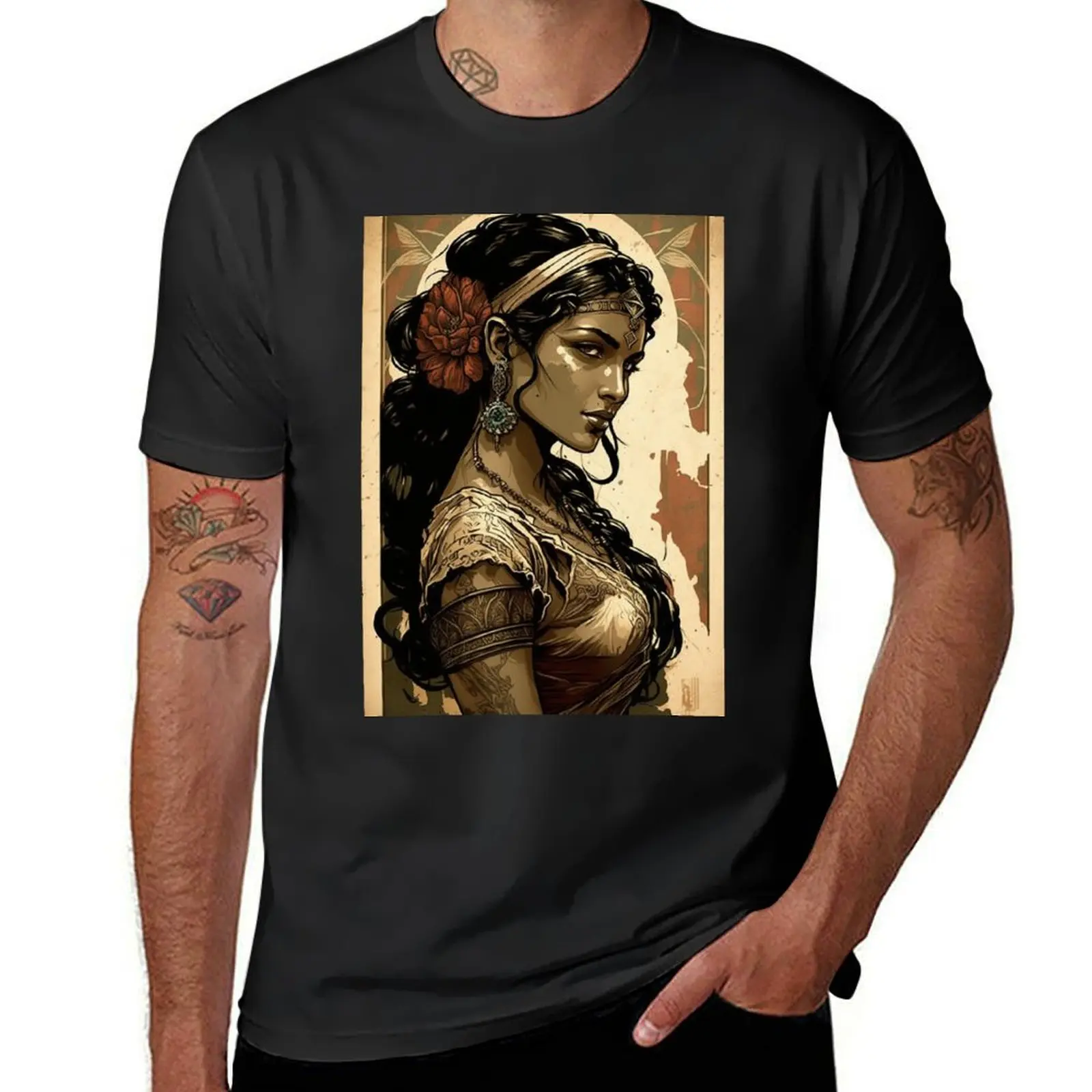 

An Indian Beauty T-Shirt tees cute tops basketball graphic tees shirts graphic tees mens designer clothes