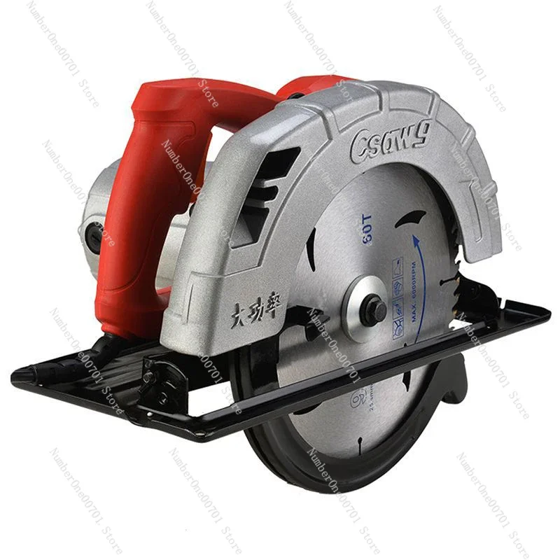 9 بوصة منشار دائري كهربائي المحمولة النجارة متعددة الوظائف قطع الوجه الجدول المنشار منشار دائري كهربائي آلة 220 فولت #3
