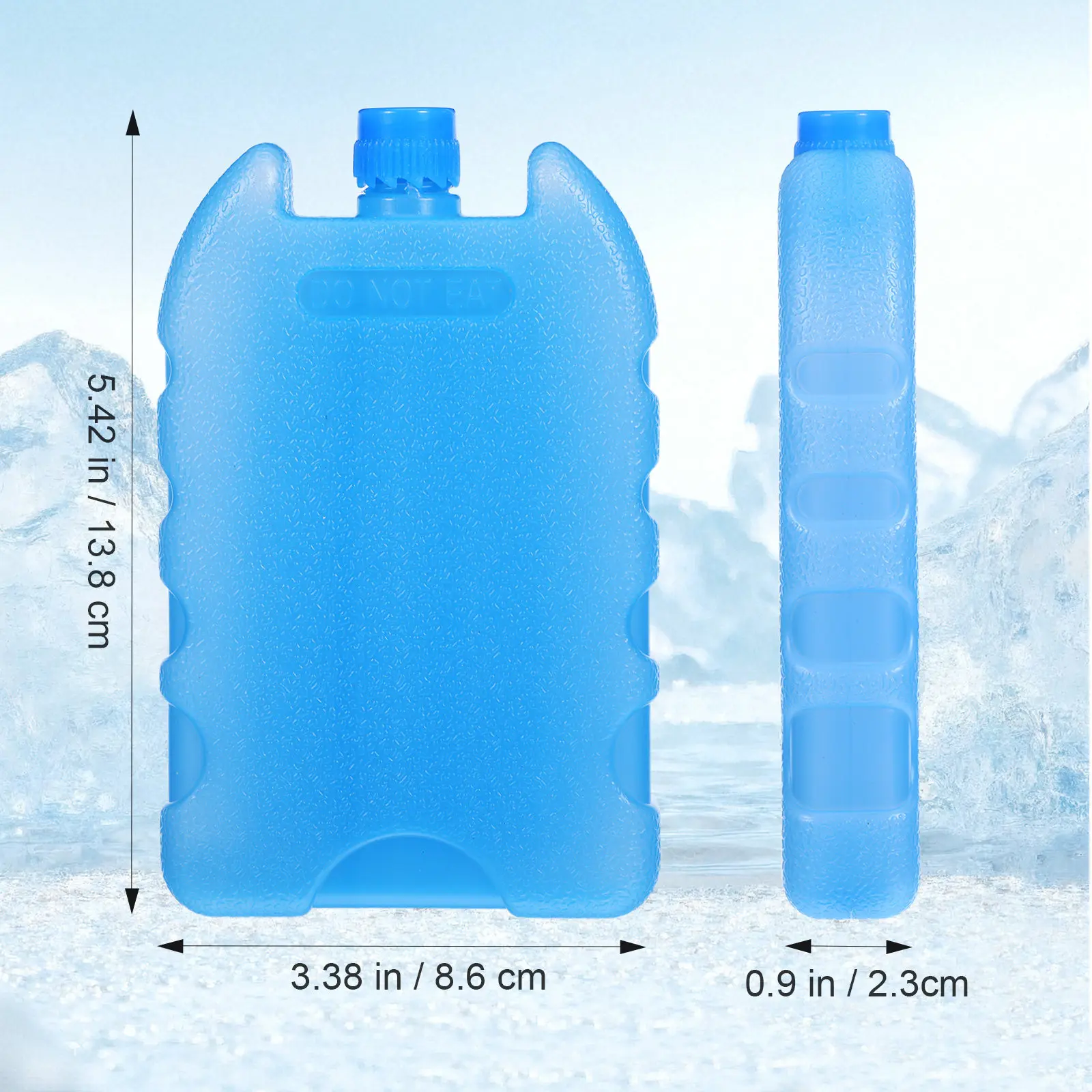 8개입 에어쿨러 아이스팩 재사용 가능한 쿨러 블록 유연 - Food Storage In Cooler 리뷰 및 가격