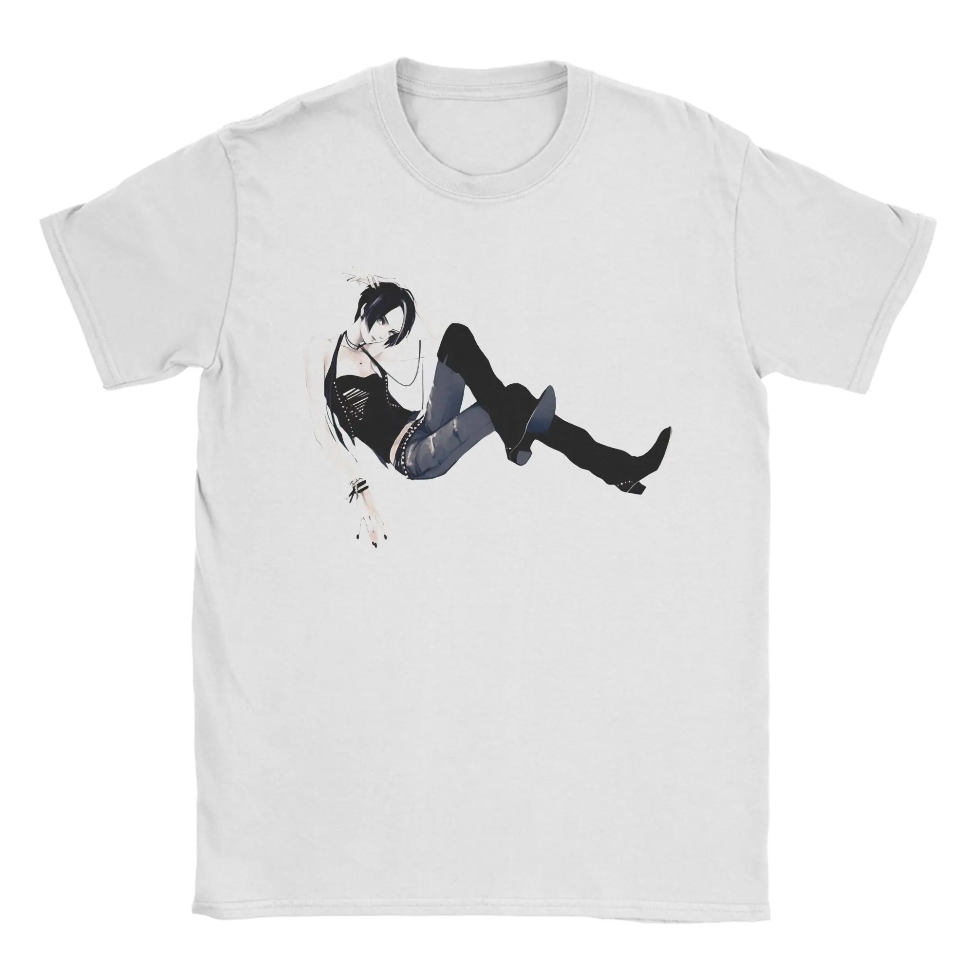 Nana anime Manga T Shirt Couple  Y2K Casual Cotton T-Shirts Summer O Neck Hipster Tees Casual Oversized Clothes