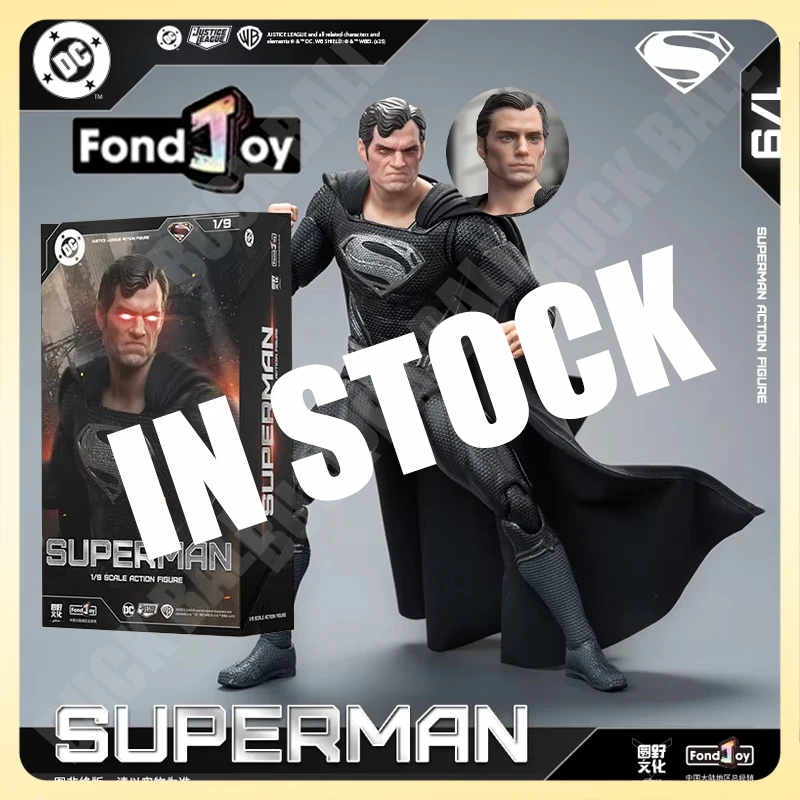 

В НАЛИЧИИ: Фигурка FondJoy Black Superman 2.0, DC, Лига справедливости (версия Зака Сайндера), 1/9, Супермен, ПВХ, подвижная модель-кукла