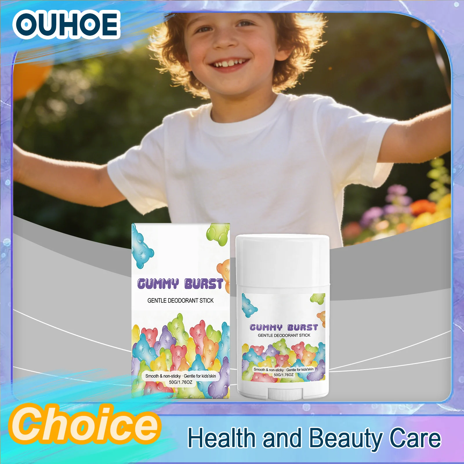 Body Deodorant Stick Refresh Aroma Underarm Eliminate Sweat Odor Lasting Dry Kids Teens Moisturizes Gentle Anti Perspirant Cream