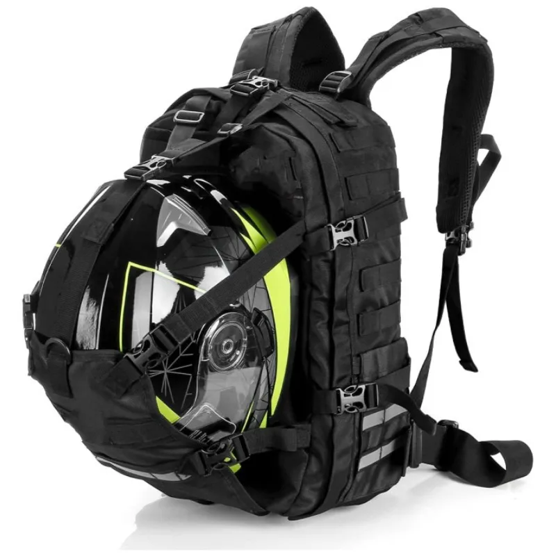 Motorcycle Helmet Backpack Large Capacity Waterproof for Riding Hiking Camping Cycling Accessories mochila sac à dos рюкзак sacs