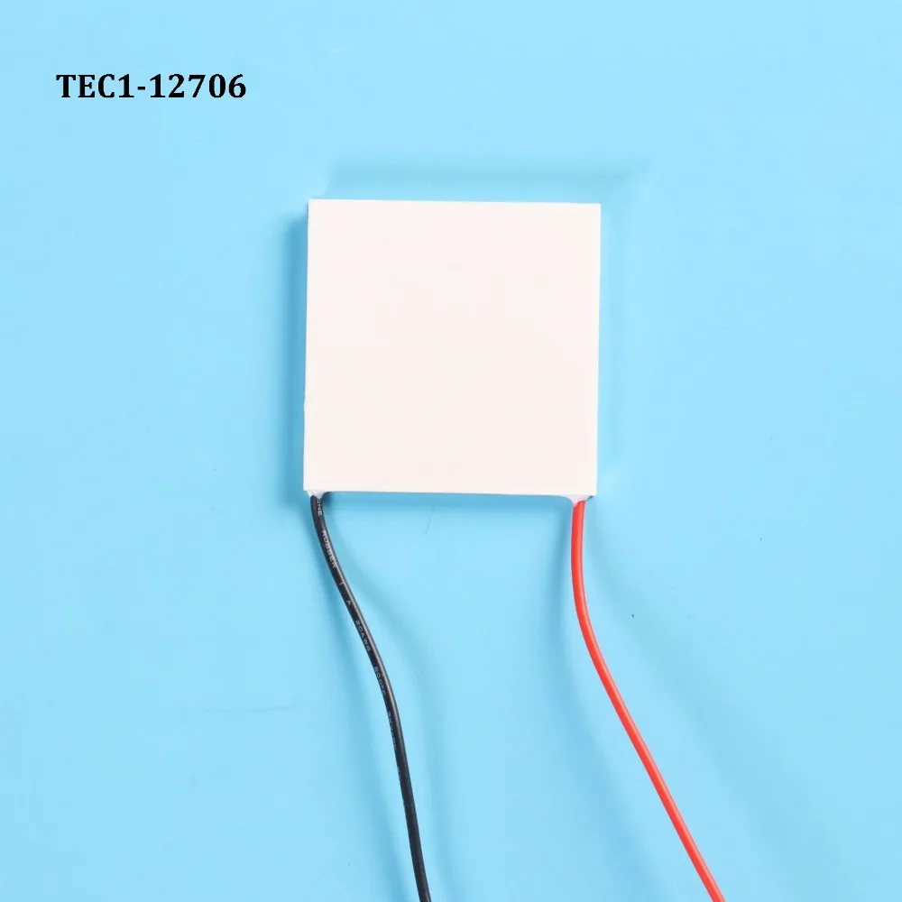 TEC1-127 Semiconductor Cooling Sheet 12V 40*40mm Thermoelectric Cooler Peltier 9 Styles Wire Length 300mm