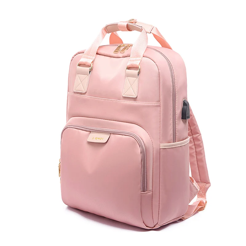 New 2020 Multifunction Vintage Women Backpacks High Quality Female Back Pack Lad Women Men Commuting Backpack USB Charging Waterproof Luxury  main image 2