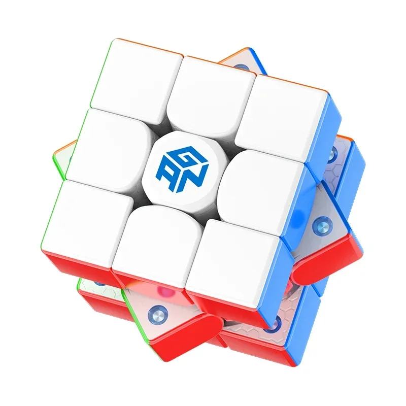 【JudyCube】GAN 356 Maglev UV 3X3X3 Magnetische Magic Speed Cube Stickerloze Professionele Fidget Speelgoed GAN 356 M Cubo Magico Puzzel