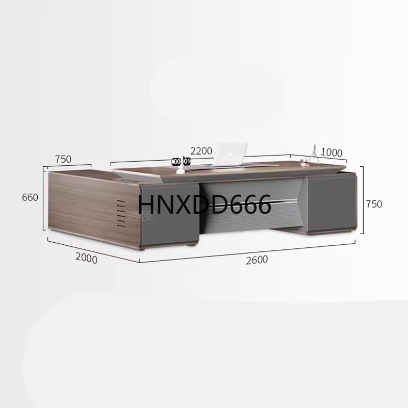 Nordischer Luxus-Büroschreibtisch, italienischer minimalistischer, fortschrittlicher Designer, L-förmiger Schreibtisch, faltbare Computer-Büromöbel, Arbeitstisch