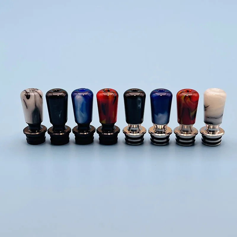 Vape MTL 510 Drip Tip Resin Baja Tahan Karat 3Mm untuk 510 Thread Tank Atomizer RTA RDA RDTA Aksesoris Vape