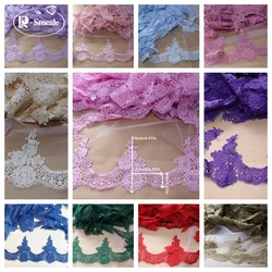 3-5-13Yards/ Lot 15cm 18 Color Water Soluble Lace Fabric.  Clothing Edge Trimming, DIY Sewing Accessories RS252142