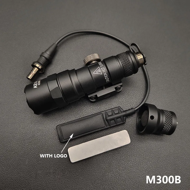 Taktisches M600B M300B Gewehrlicht M300C M600C Taschenlampe LED Jagd-Momentanschalter für M-System/20MM-Schiene