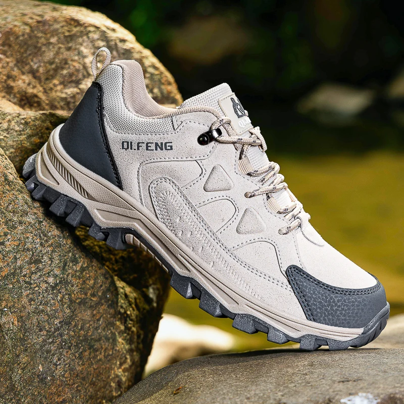 

Men Women Hiking Shoes Breathable Outdoor Trainers Lace-up Trekking Sneakers Walking Hunting Tactical Boots Camping Sports Shoes