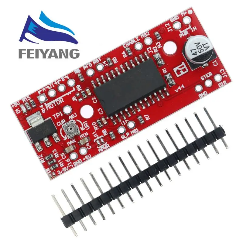 A3967 EasyDriver Stepper Motor Driver V44 For Arduino Development Board 3D Printer A3967 Module