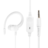 3.5mm PTT Mic Headset Earpiece Earphone for Xiaomi Mijia 1S Walkie Talkie Radio  Widely used in Police Army Bodyguards
