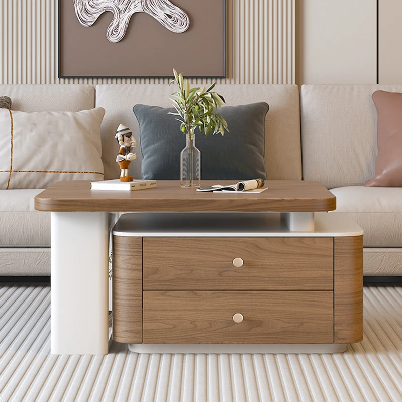 -For Simple Coffee Table Premium Luxury Glam Trendy Coffee Tables Drawers Storage Mesa De Centro Sala Living Room Furn