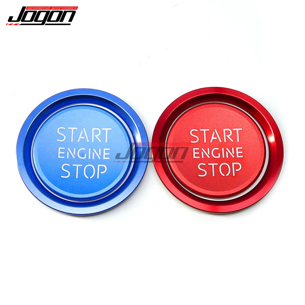 For Audi a4 b8 b9 a5 a6 4f a7 c7 q3 q5 s3 Accessories Car Ignition Engine Push Start Stop Button Switch Cover Sticker Interior