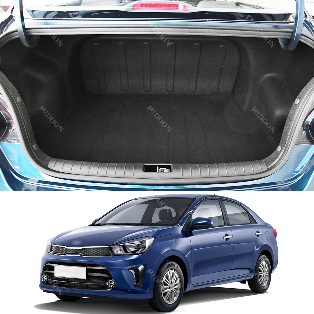 

Автомобильный коврик в багажник с полным покрытием для Kia PEGAS 2017 2018 2019, защитный коврик от загрязнений, вкладыш в багажник, аксессуары для интерьера