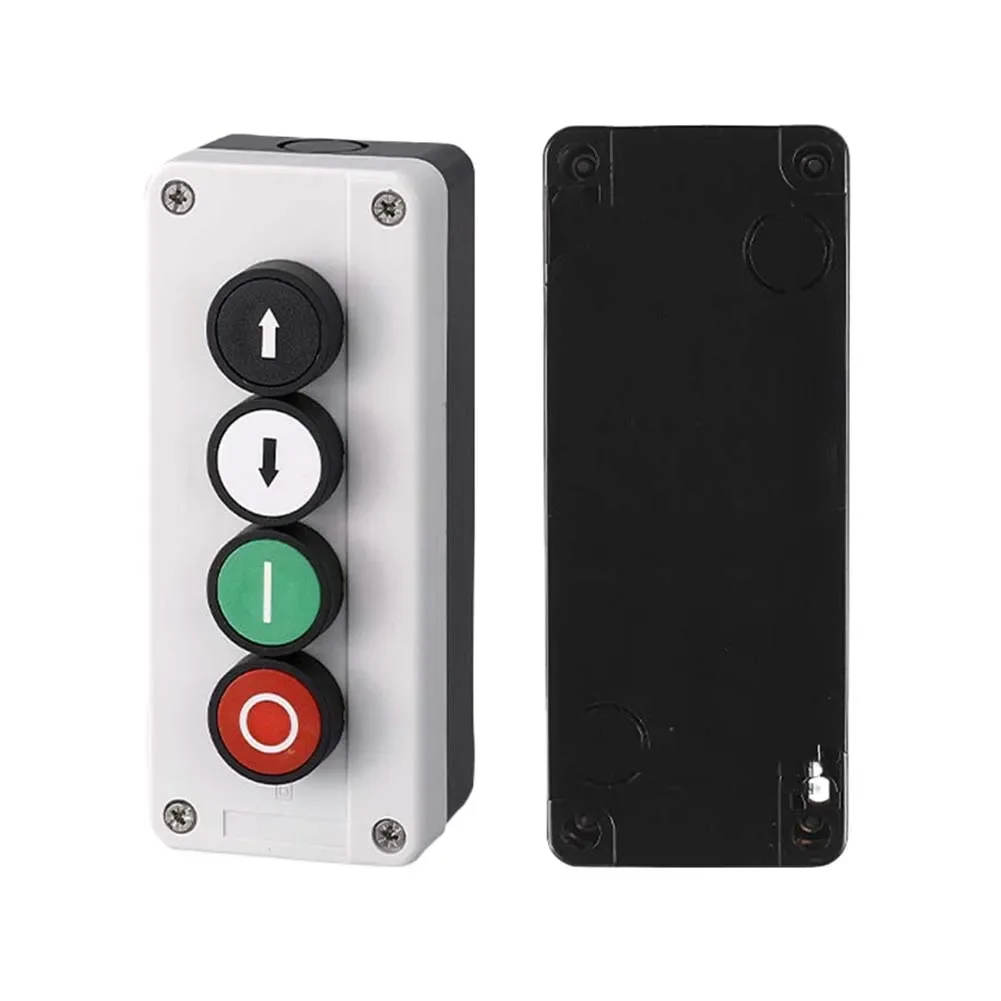 Waterproof Push Button Switch Power Control Box On/Off Start Stop Switch For Electrical Equipments Pushbutton Switch