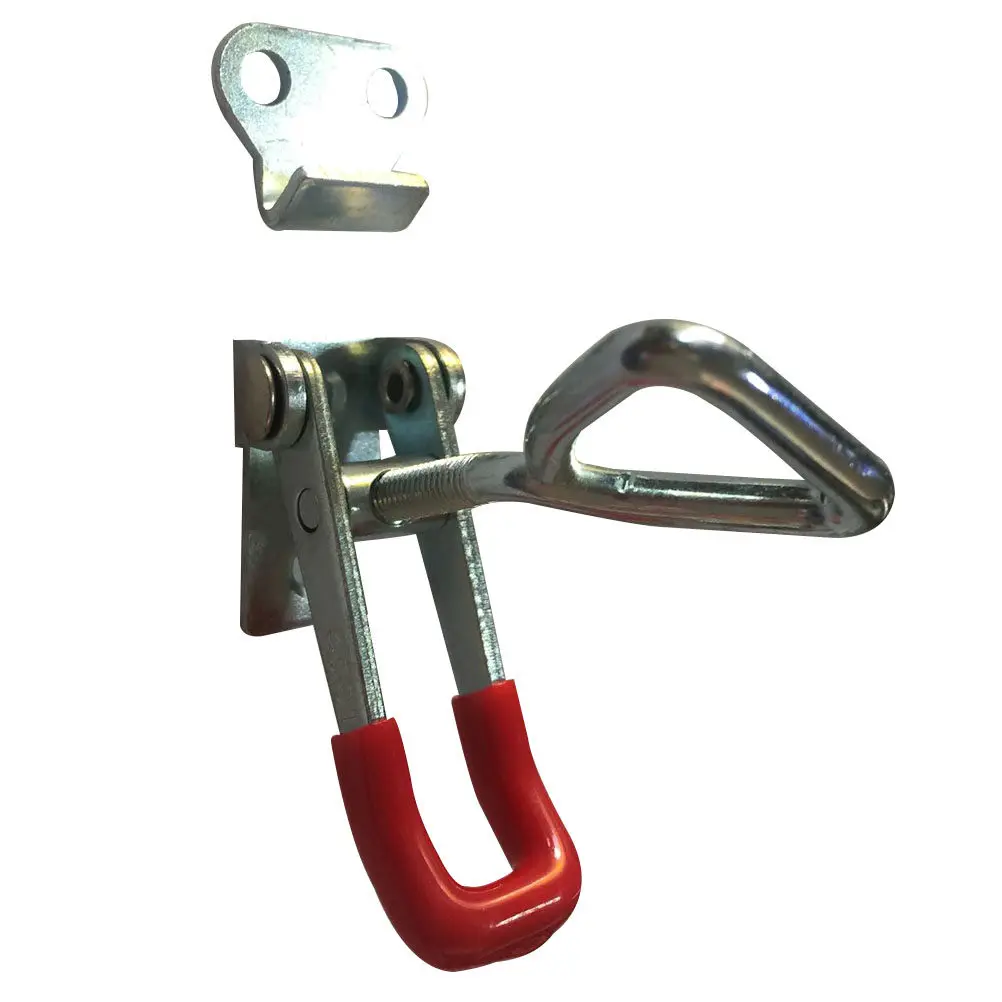5Pcs Heavy Duty Toggle Clamp Small Size Vertical Mount Latch for Trunk Chest Box Cabinet Door Fix Broken Handle Home Office