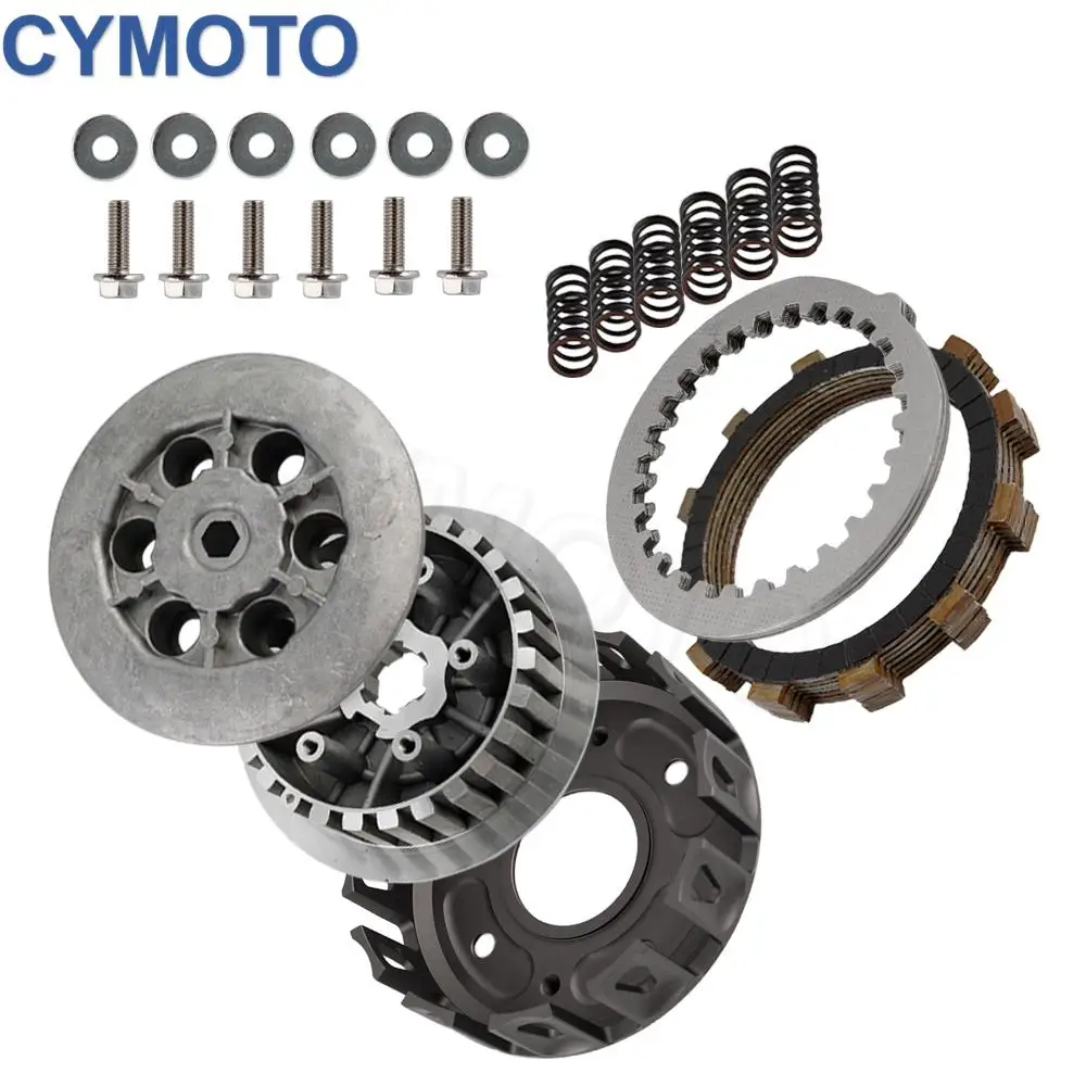 ATV Billet CNC Anodized Clutch Kit Clutch Basket Hexagonal Wrench For 1987-2006 Yamaha ATV Banshee 76-79 RD400 84-85 RZ350
