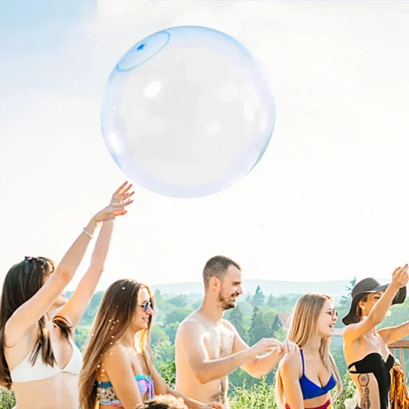 Wassergefüllter Bubble Ball: Aufblasbares Gummi-Outdoor-Spielzeug für Kinder, perfekt für Babypartys, Spaßpartys & Spiele – Detail 3