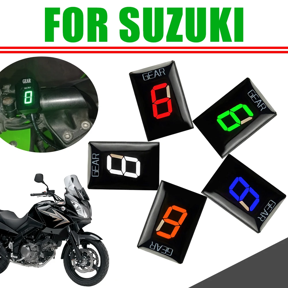 

Motorcycle Gear Indicator Speed Display For SUZUKI DL1000 V-Strom DL 1000 SV1000 SV650 GSF 1250 Bandit GSX-R 600 Accessories